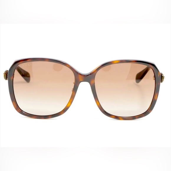 Gucci GG Sunglasses Brown Tortoise GG0371SK main image 4